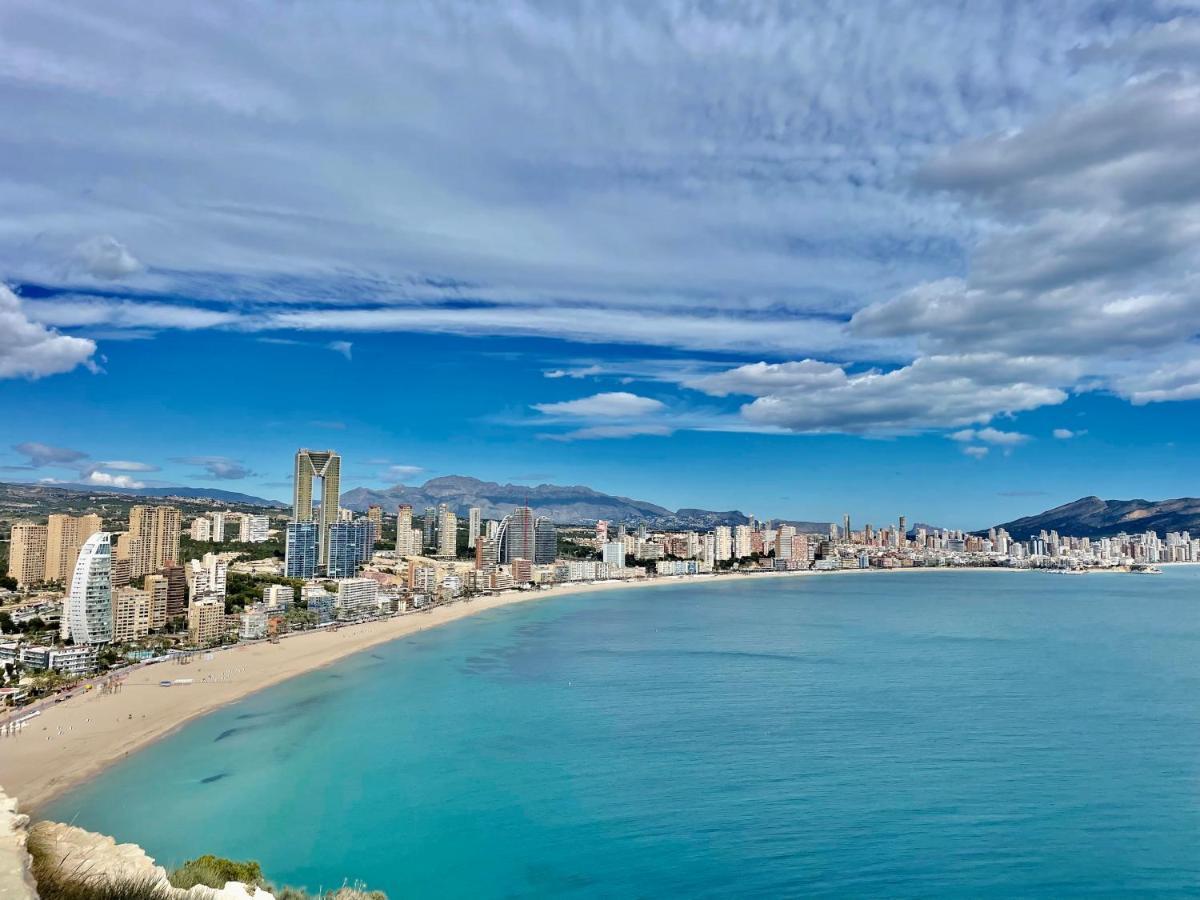 Traveler'S Beach Apartment With Sea View, Free Coffee & Parking Benidorm Exteriér fotografie